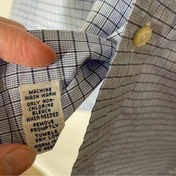 Ralph Lauren Blue Label Button Up Shirt Size 16.5 36/37 - Picture 5 of 9